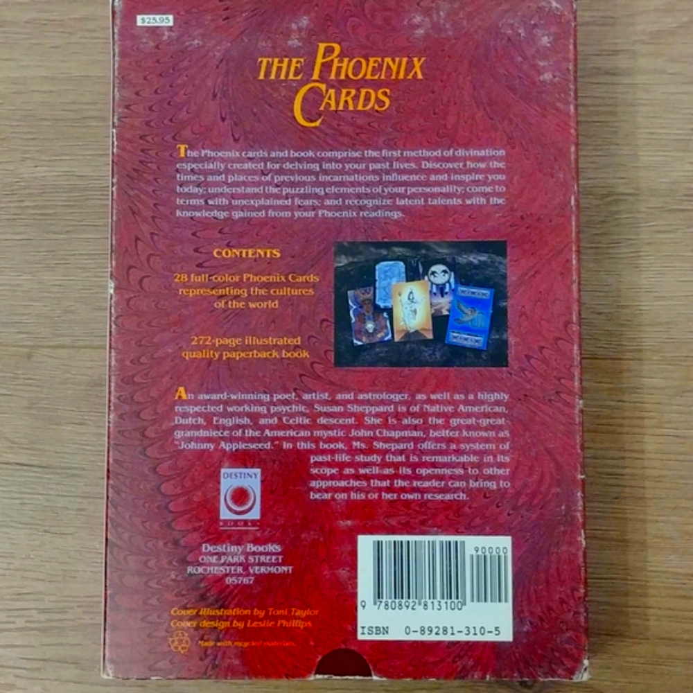 Past Life The Phoenix Cards Deck - Picture 4 of 4